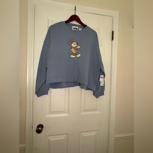 Disney Blue Mickey Mouse Sweater